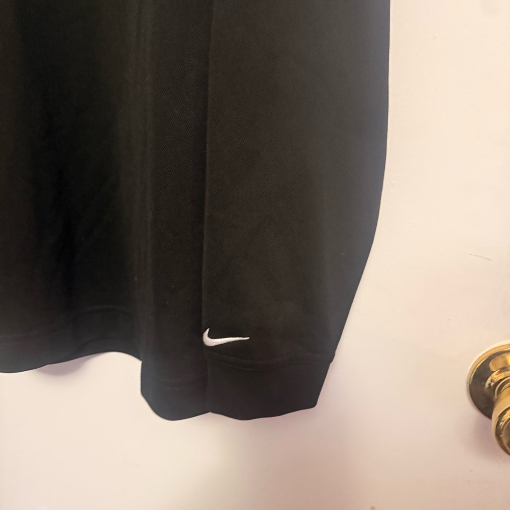 Nike Black Long-Sleeve Polo Shirt - Picture 5 of 5